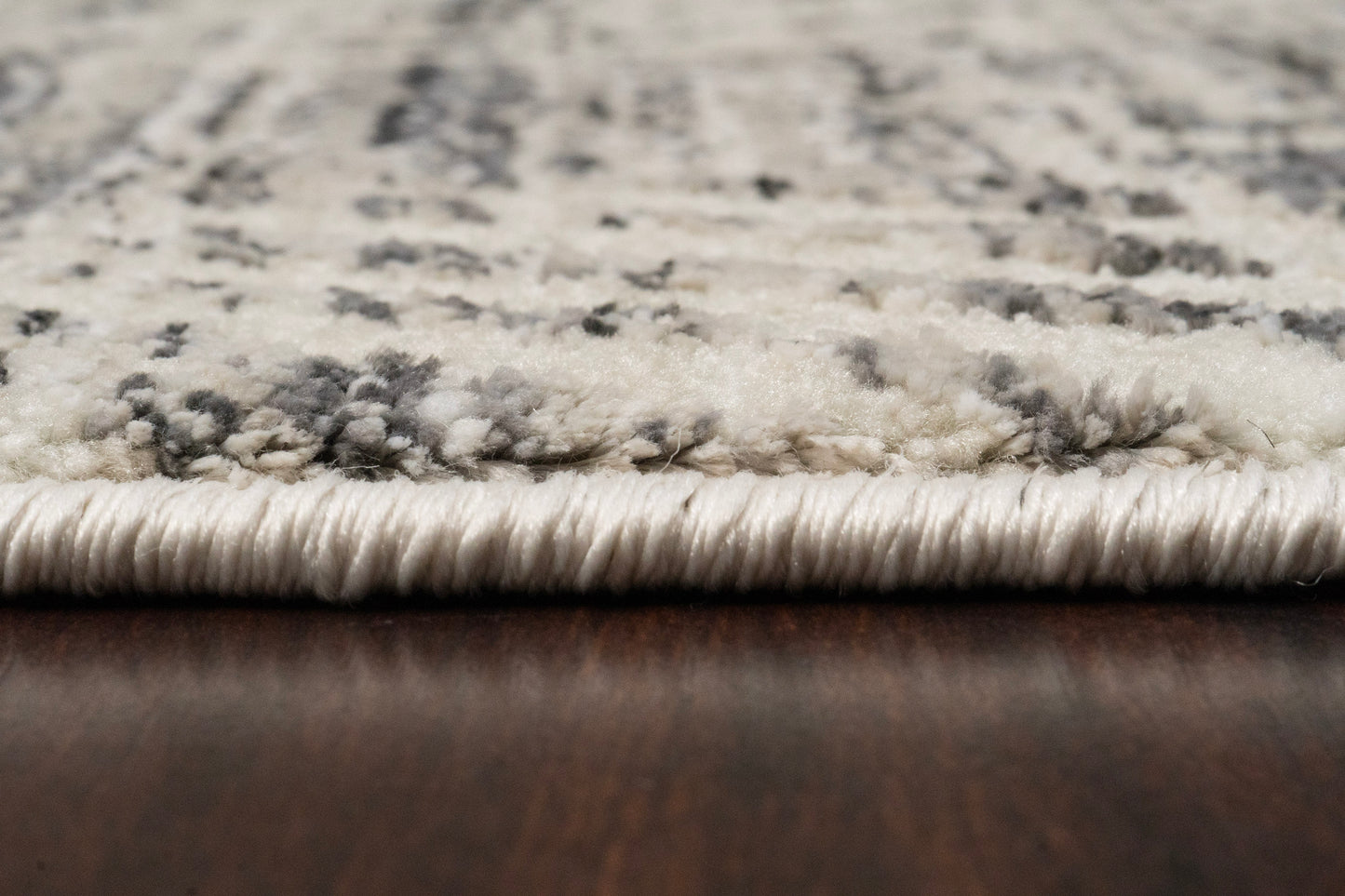 Artemis Modern Grey/Dark Grey Floral Medium Pile Rug