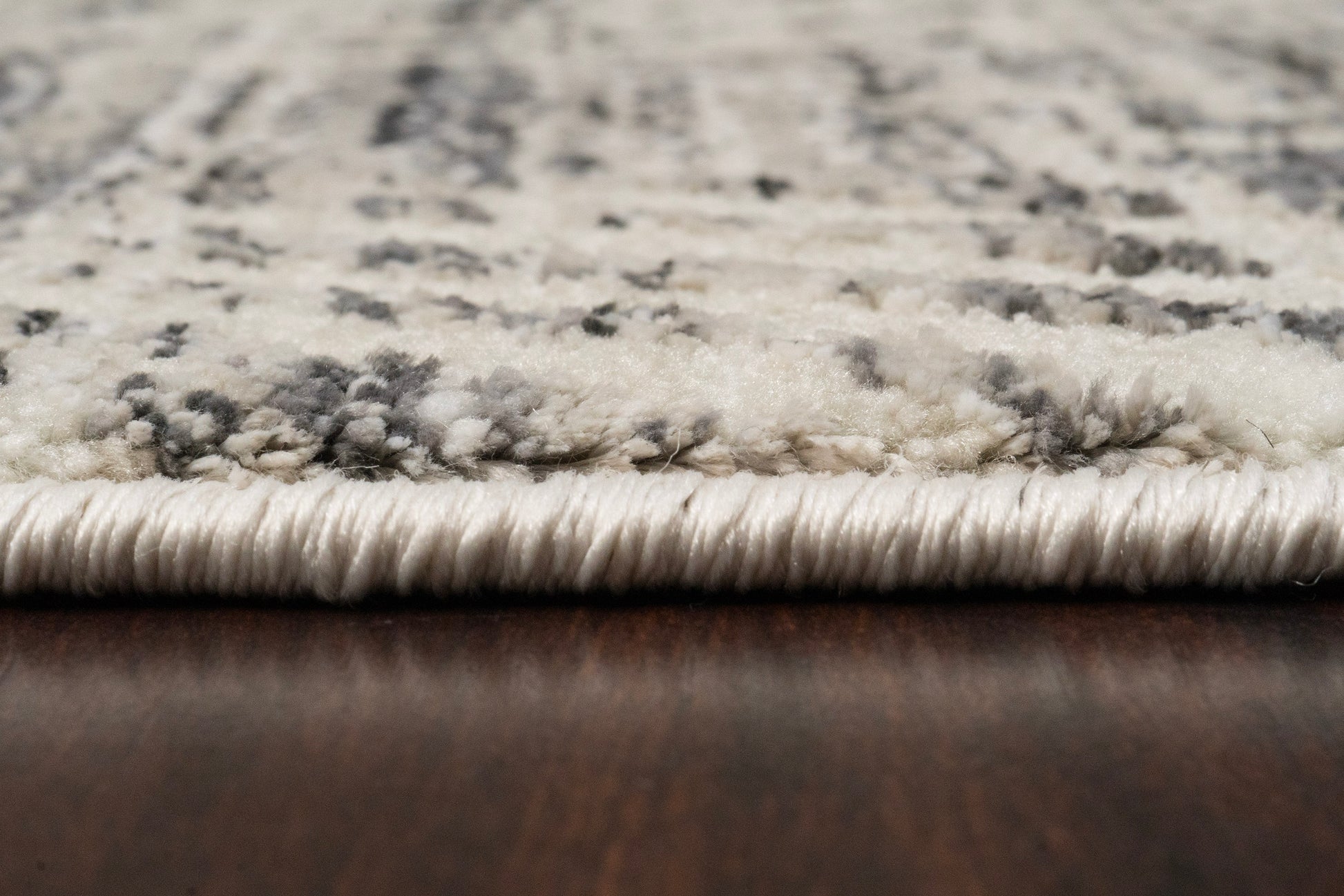 Artemis Modern Grey/Dark Grey Floral Medium Pile Rug