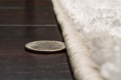Arten Modern Cream/Grey Abstract Medium Pile Rug