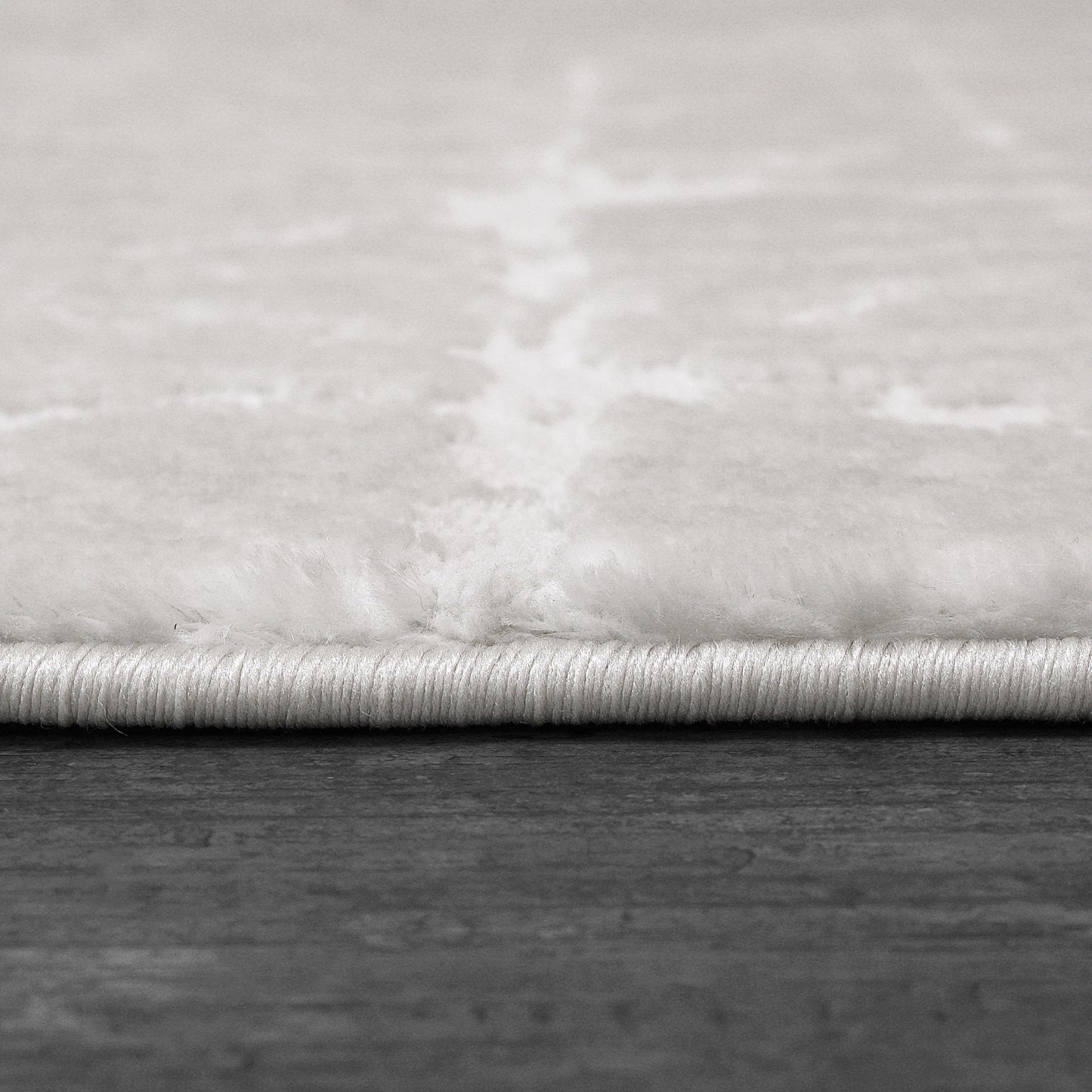 Arten Modern Cream/Grey Abstract Medium Pile Rug
