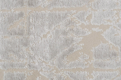 Arten Modern Grey Abstract Medium Pile Rug