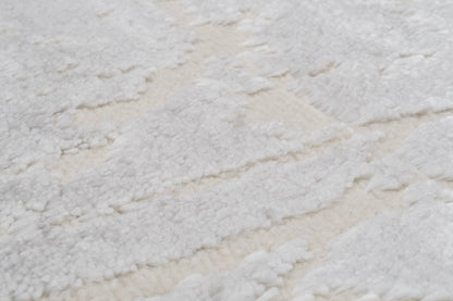 Arten Modern Grey Abstract Medium Pile Rug
