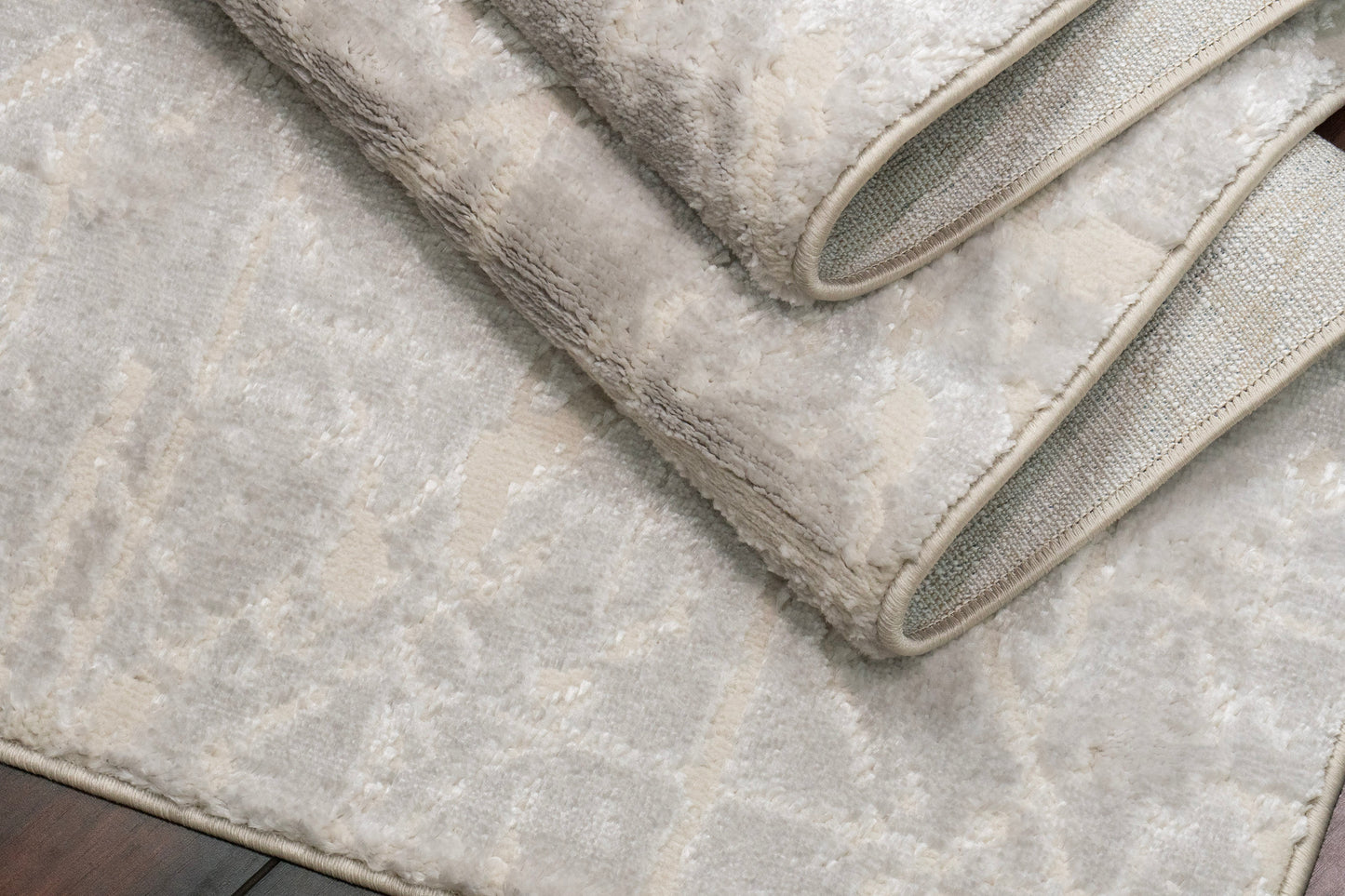 Arten Modern Grey Abstract Medium Pile Rug
