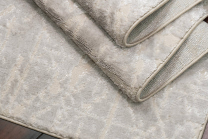 Arten Modern Grey Abstract Medium Pile Rug