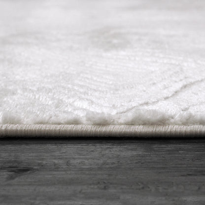 Arten Modern Grey Geometric Medium Pile Rug