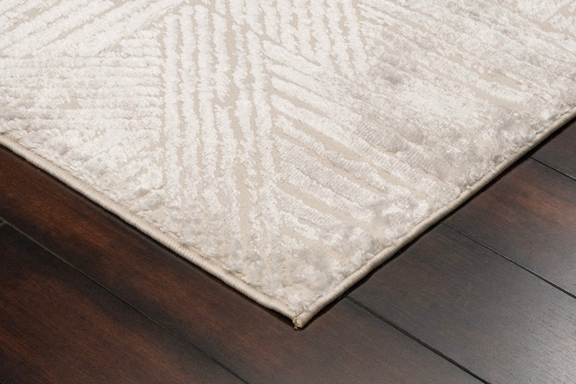 Arten Modern Cream/Grey Geometric Medium Pile Rug