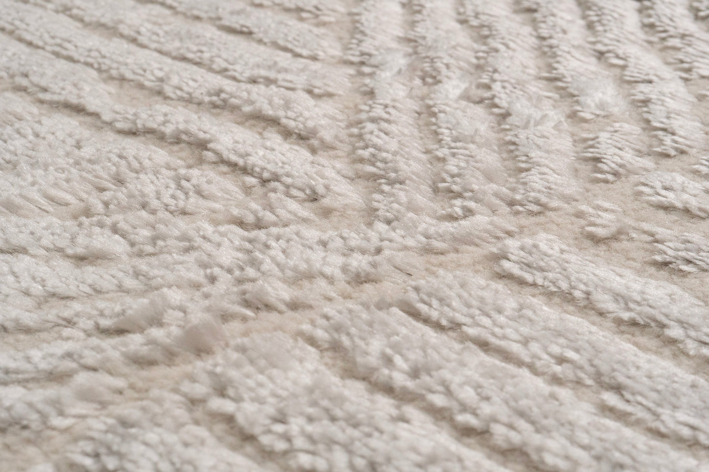Arten Modern Cream/Grey Geometric Medium Pile Rug