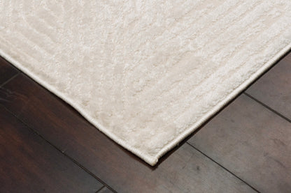 Arten Modern Grey Geometric Medium Pile Rug