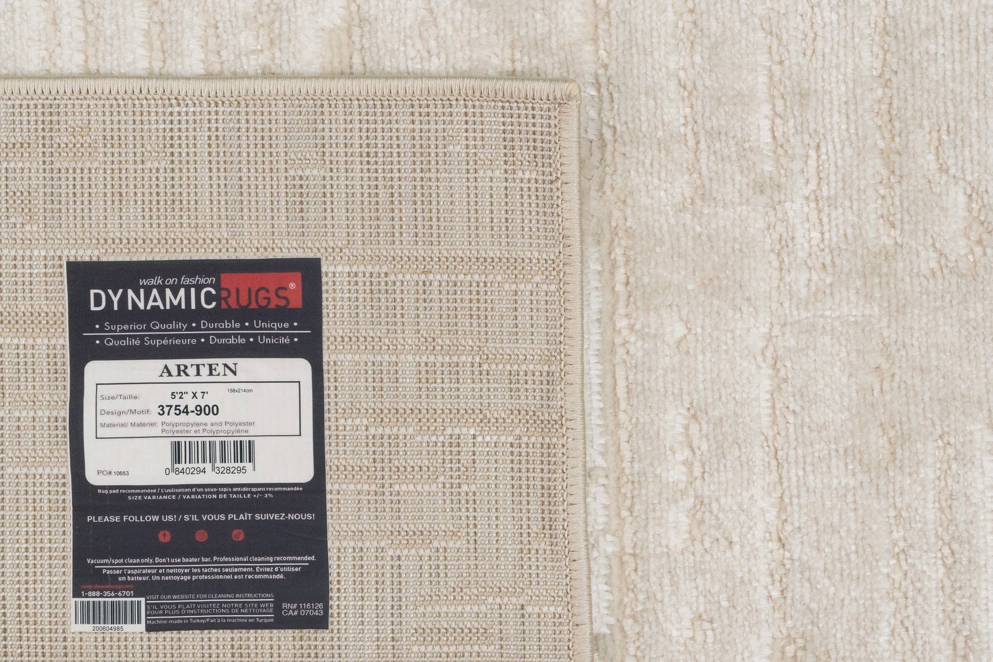 Arten Modern Grey Abstract Medium Pile Rug