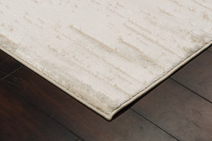 Arten Modern Grey Abstract Medium Pile Rug