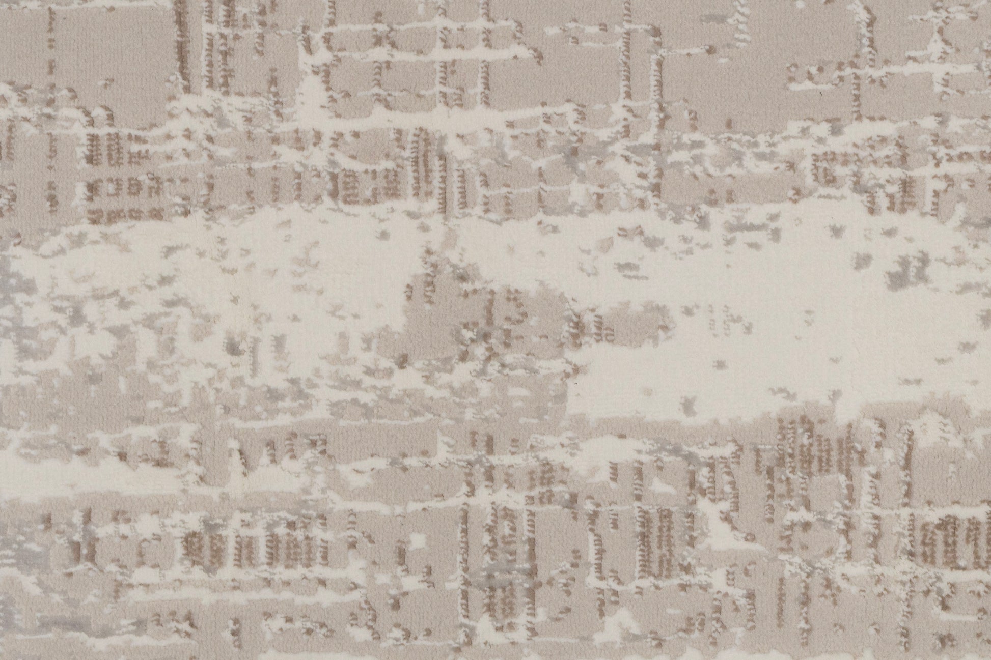 Atlas Modern Beige/Ivory Abstract Medium Pile Rug