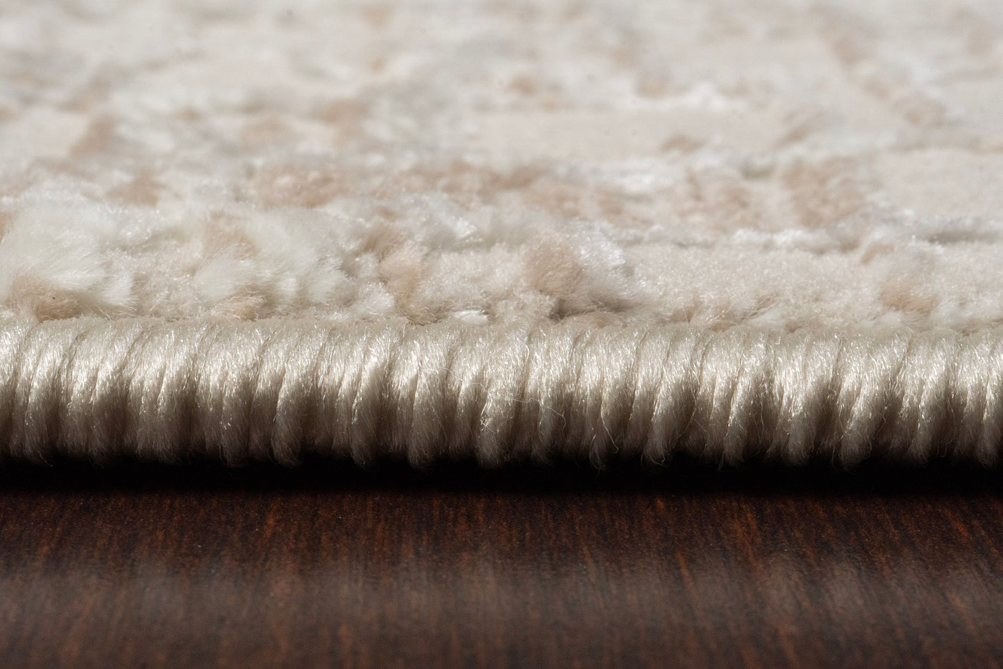 Atlas Modern Beige/Ivory Abstract Medium Pile Rug