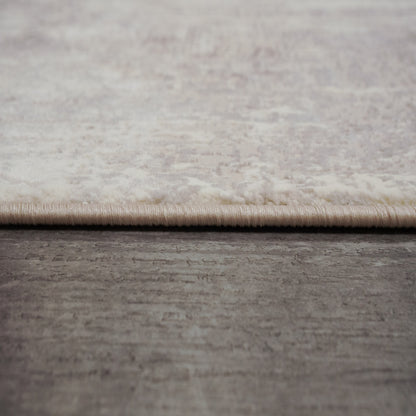 Atlas Modern Beige/Ivory Abstract Medium Pile Rug