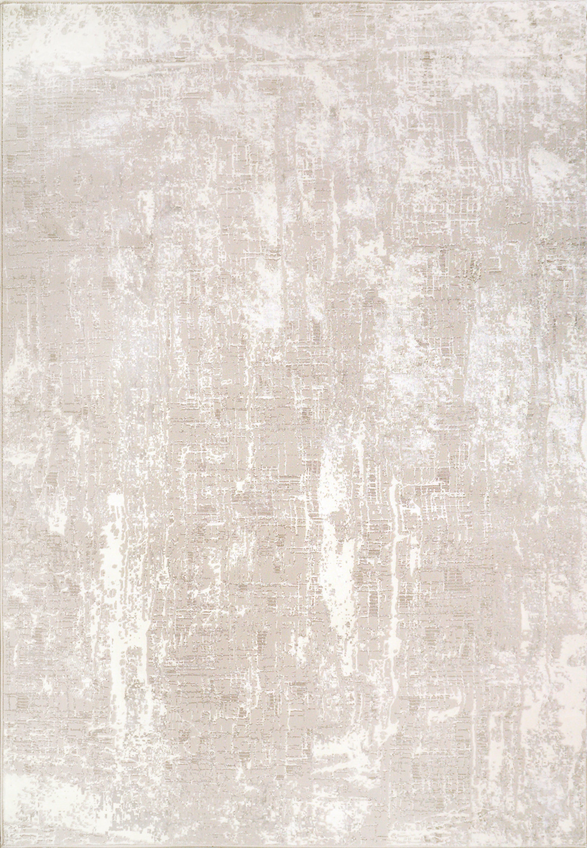 Atlas Modern Beige/Ivory Abstract Medium Pile Rug