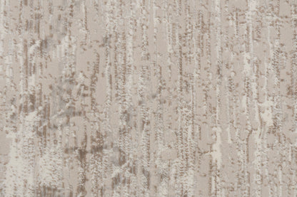 Atlas Modern Cream/Grey Abstract Medium Pile Rug