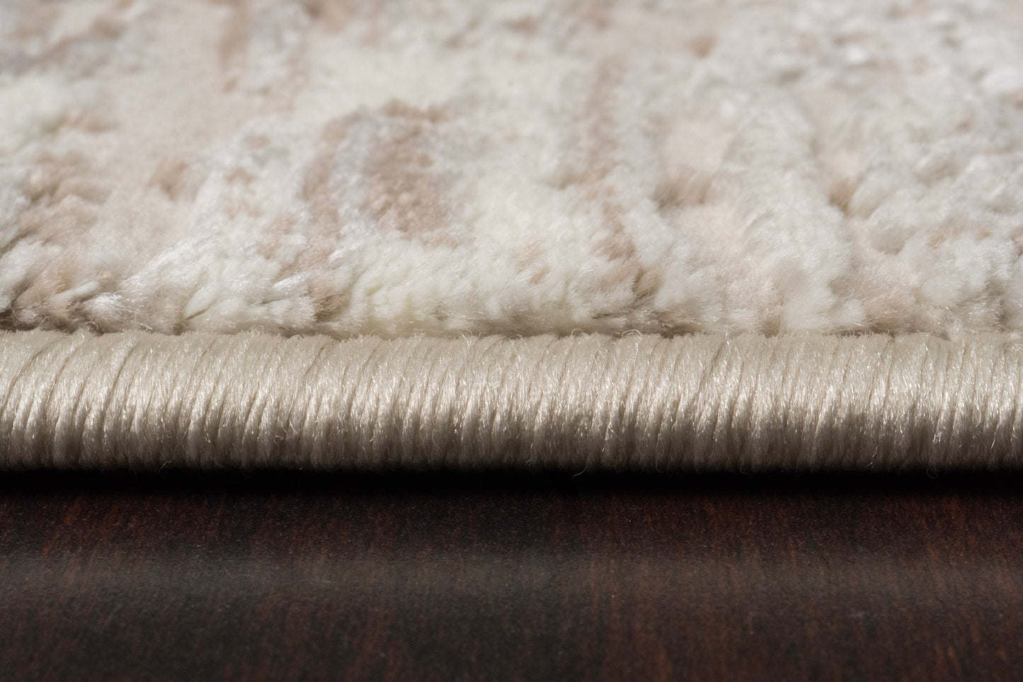Atlas Modern Cream/Grey Abstract Medium Pile Rug