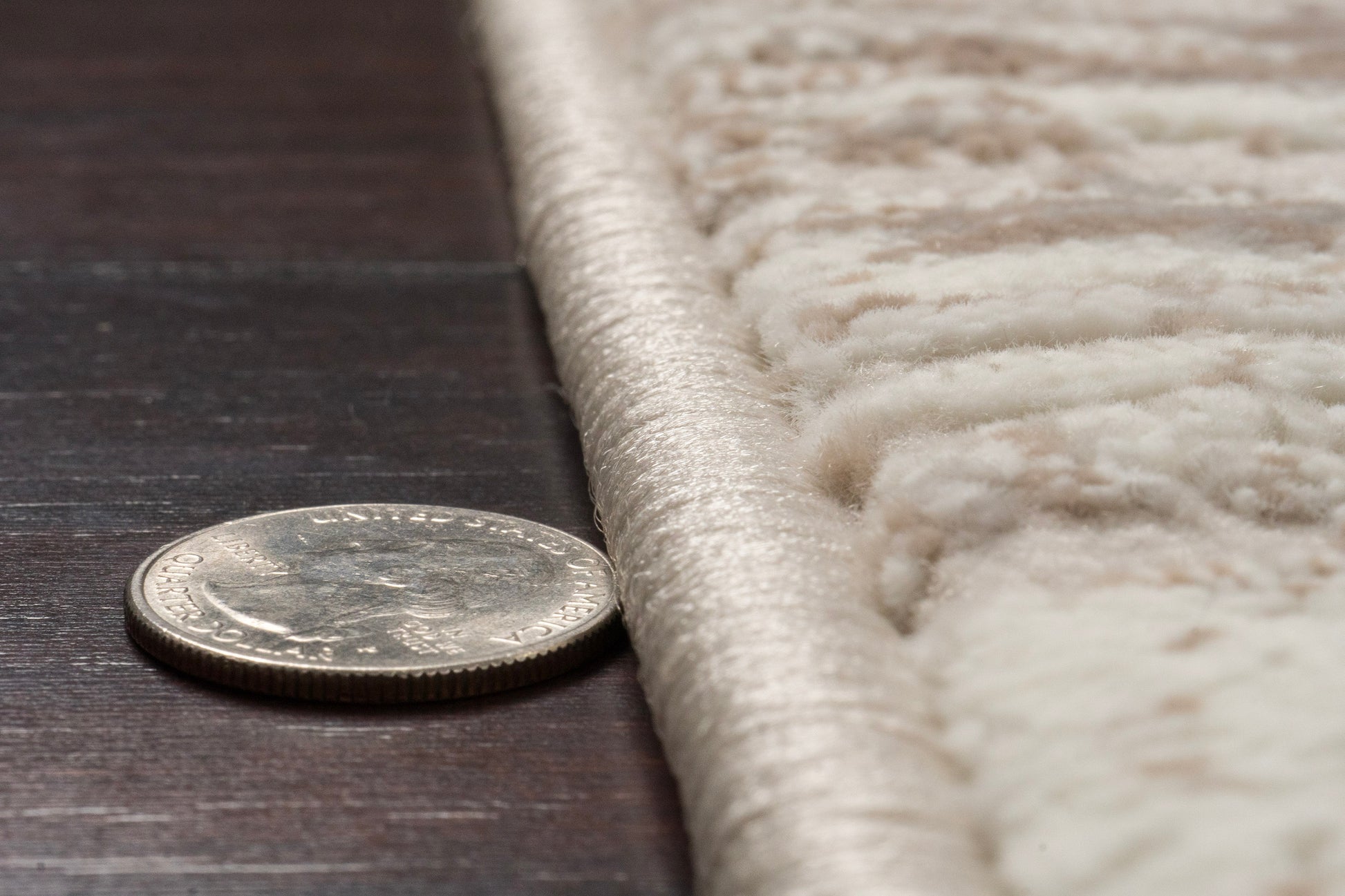 Atlas Modern Cream/Grey Abstract Medium Pile Rug