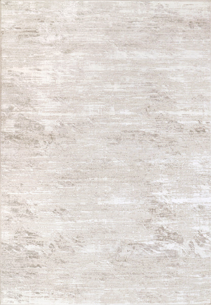 Atlas Modern Cream/Grey Abstract Medium Pile Rug