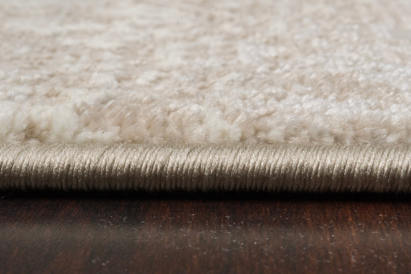 Atlas Transitional Beige Damask Medium Pile Rug
