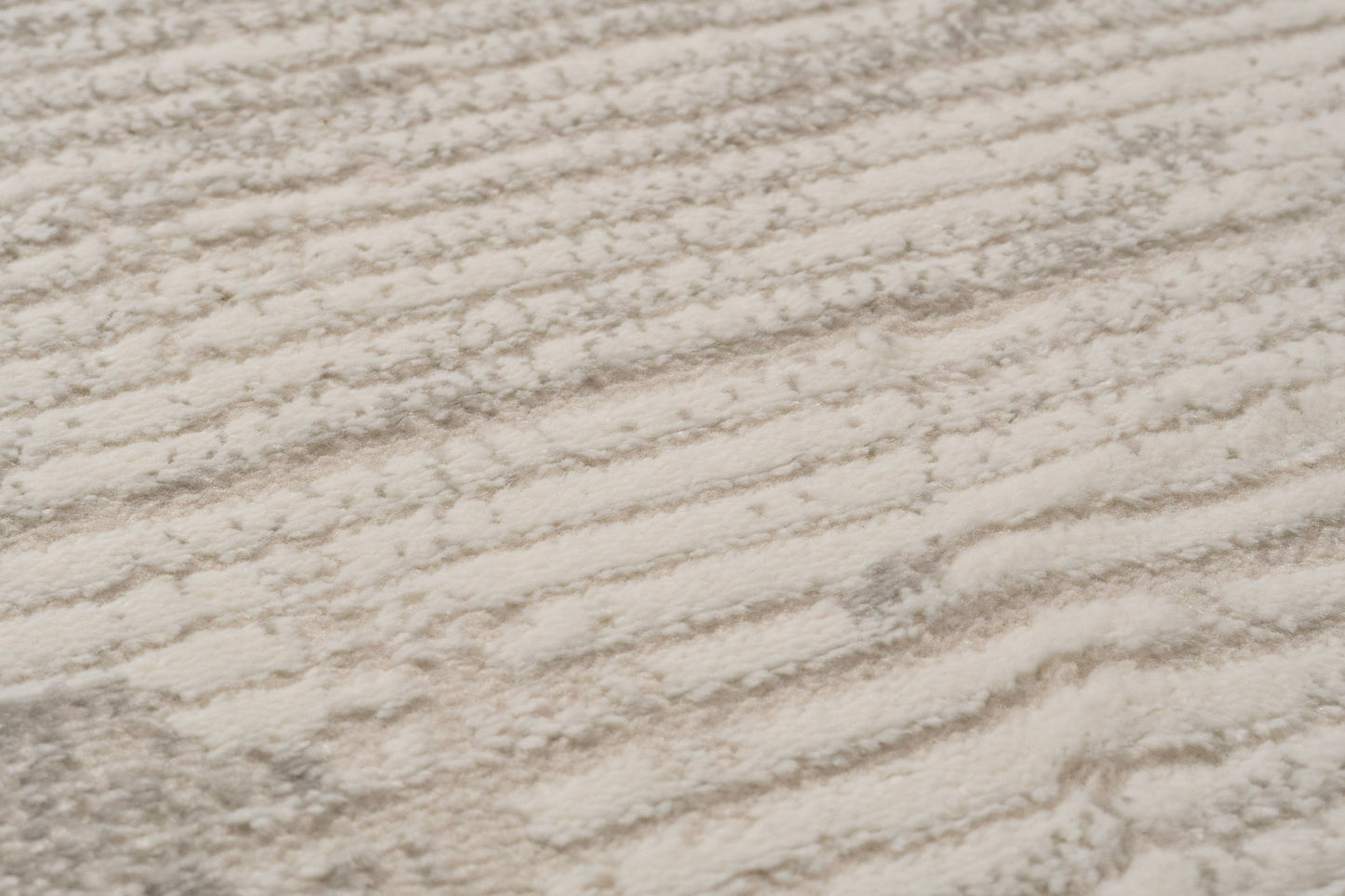 Atlas Modern Ivory/Grey Abstract Medium Pile Rug
