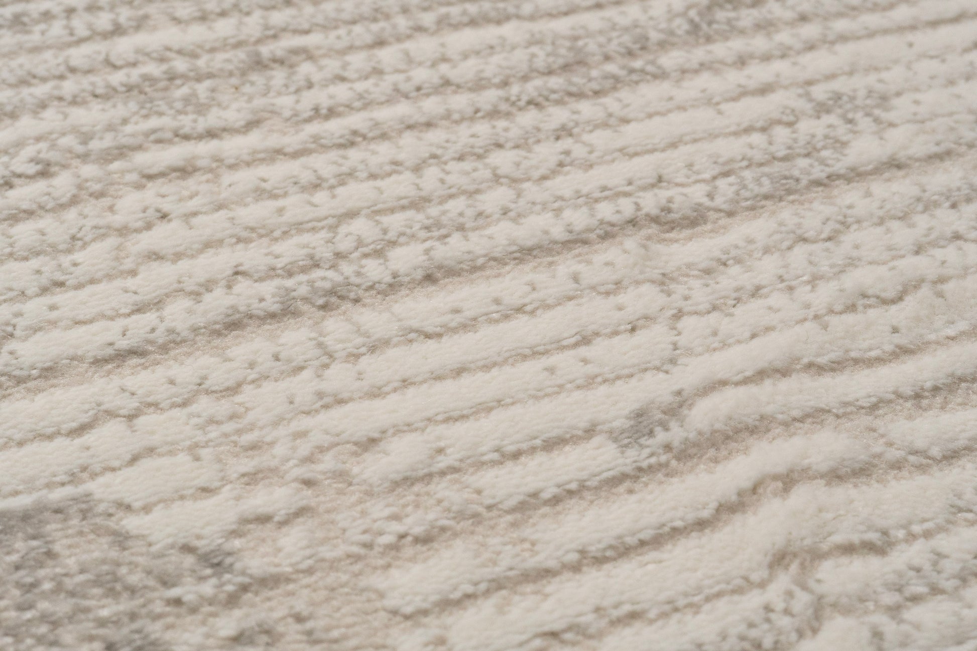 Atlas Modern Ivory/Grey Abstract Medium Pile Rug