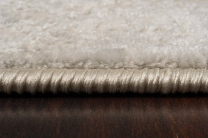 Atlas Modern Ivory/Grey Abstract Medium Pile Rug