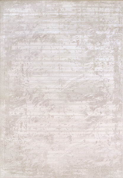 Atlas Modern Ivory/Grey Abstract Medium Pile Rug