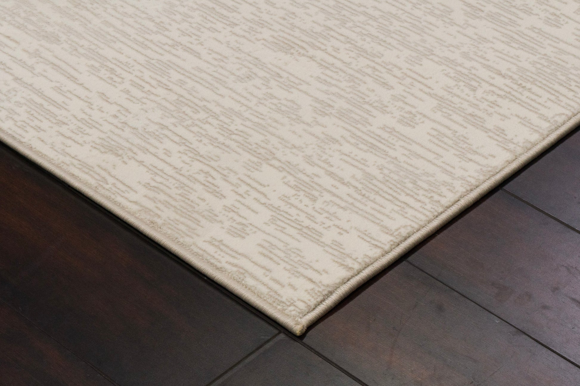 Atlas Modern Ivory/Beige Abstract Medium Pile Rug