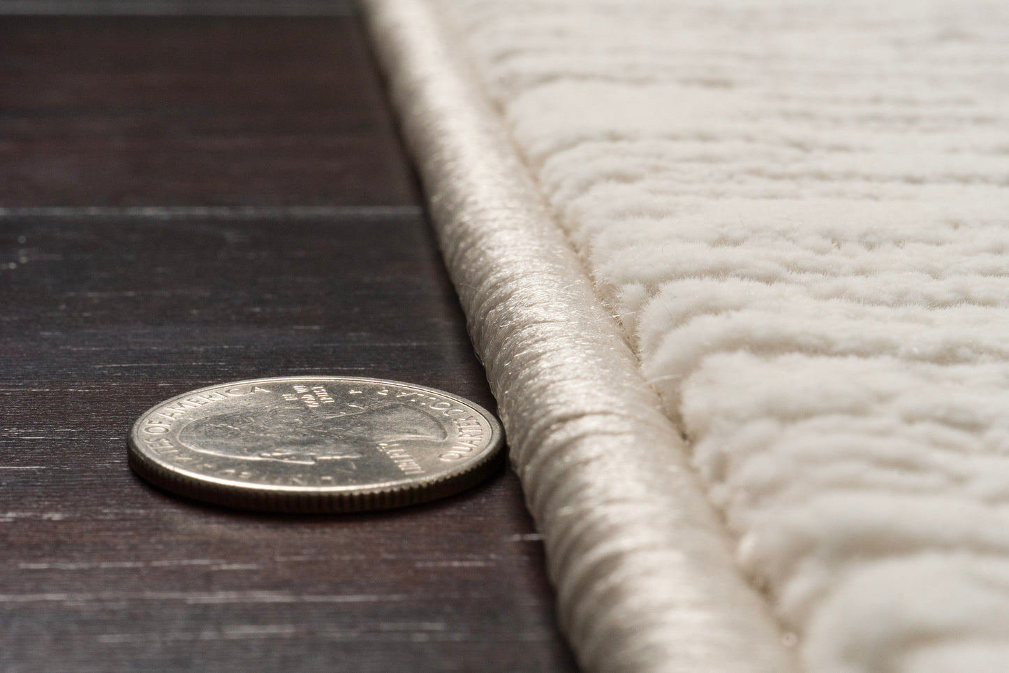 Atlas Modern Ivory/Beige Abstract Medium Pile Rug