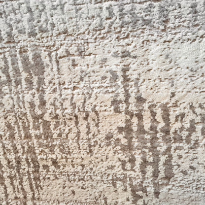 Atlas Modern Ivory/Beige/Grey Abstract Medium Pile Rug