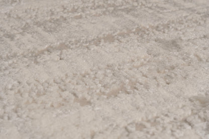 Atlas Modern Ivory/Beige/Grey Abstract Medium Pile Rug