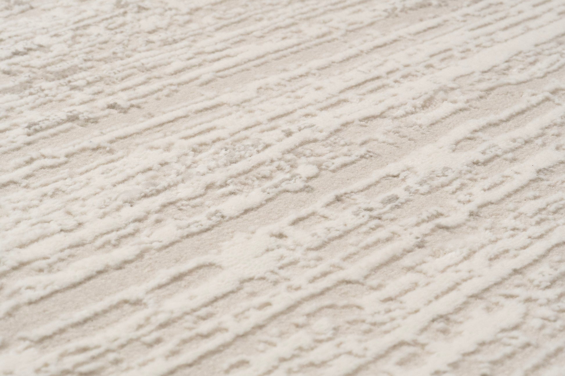 Atlas Modern Beige/Ivory Abstract Medium Pile Rug