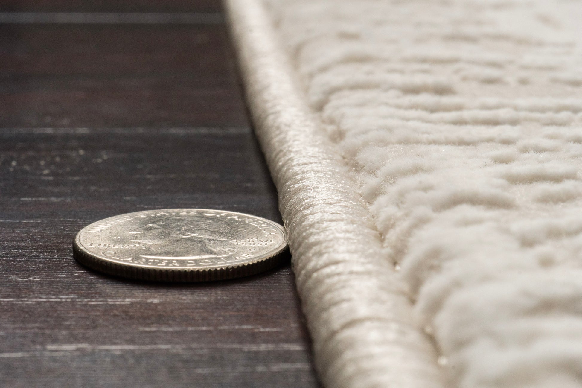 Atlas Modern Beige/Ivory Abstract Medium Pile Rug