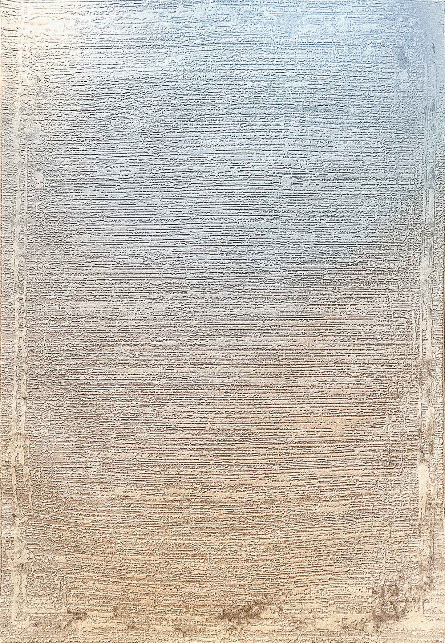 Atlas Modern Beige/Ivory Abstract Medium Pile Rug