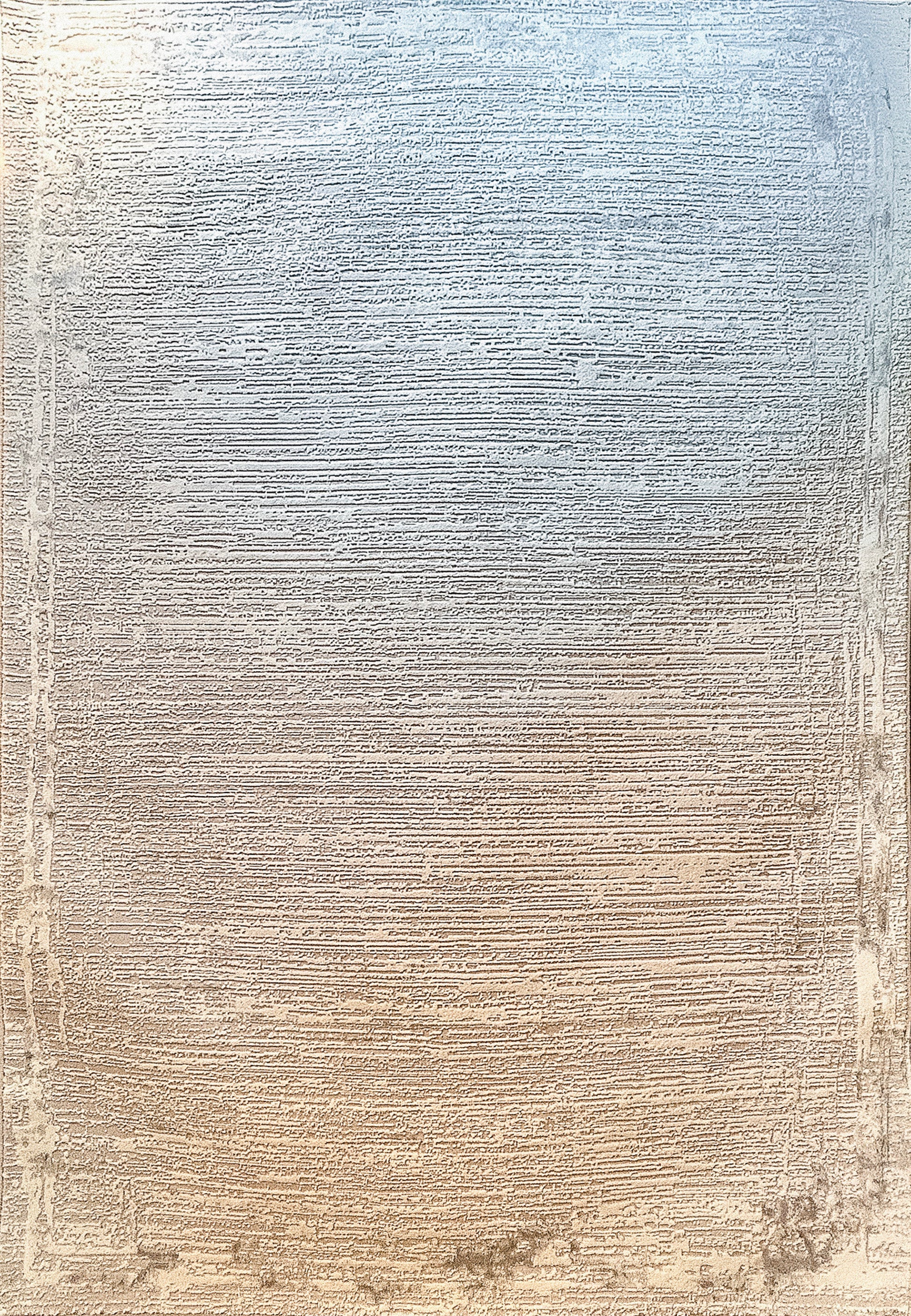 Atlas Modern Beige/Ivory Abstract Medium Pile Rug