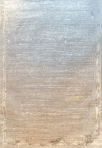 Atlas Modern Beige/Ivory Abstract Medium Pile Rug