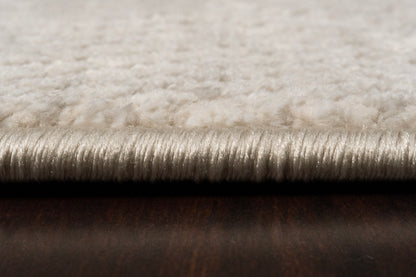 Atlas Modern Beige/Grey Geometric Medium Pile Rug