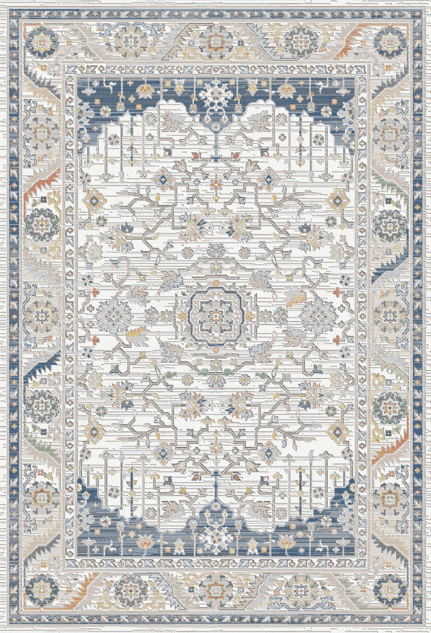 AUTHENTIC 18782 Ivory/Navy