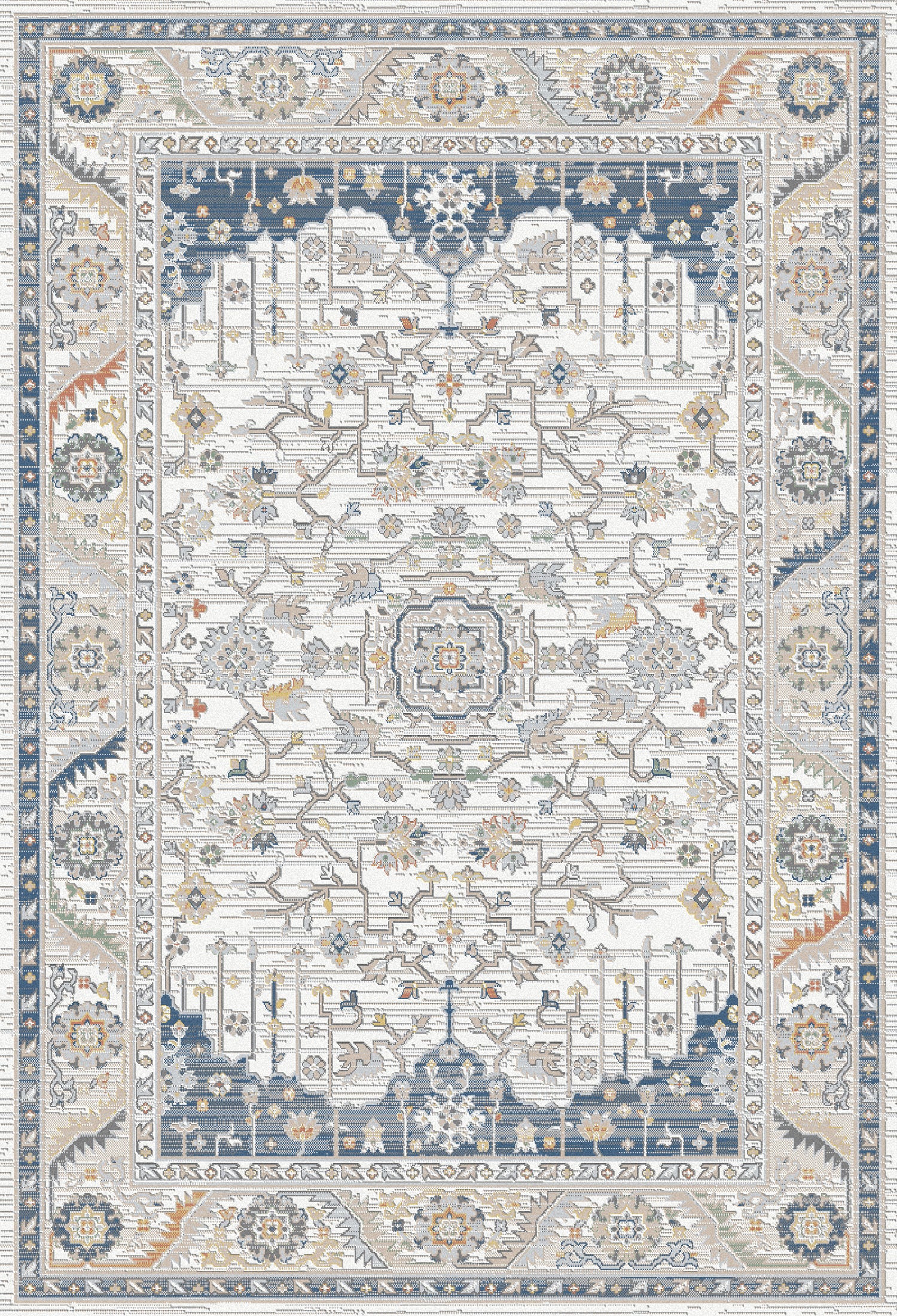 AUTHENTIC 18782 Ivory/Navy