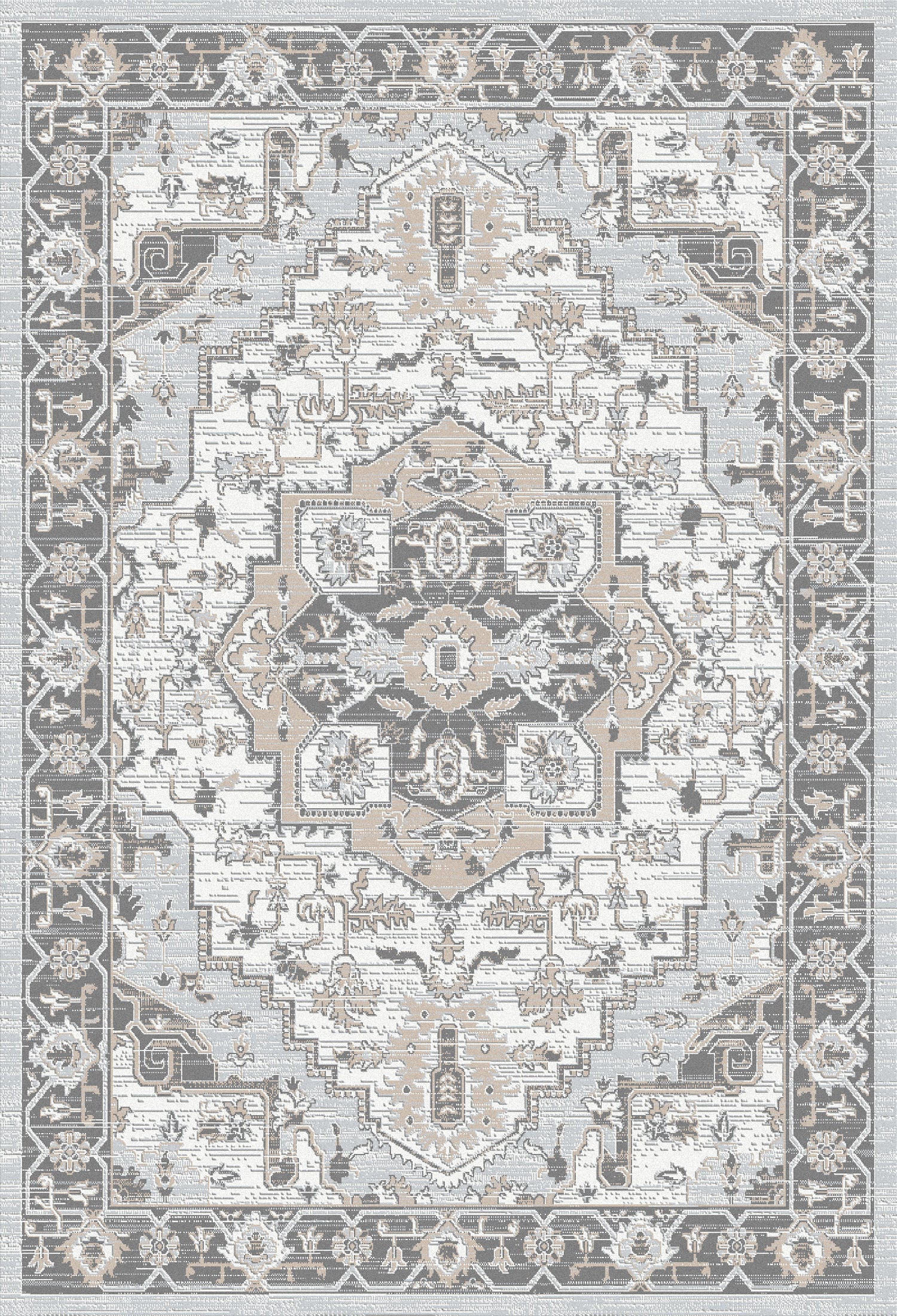 AUTHENTIC 18787 Ivory/Grey/Beige