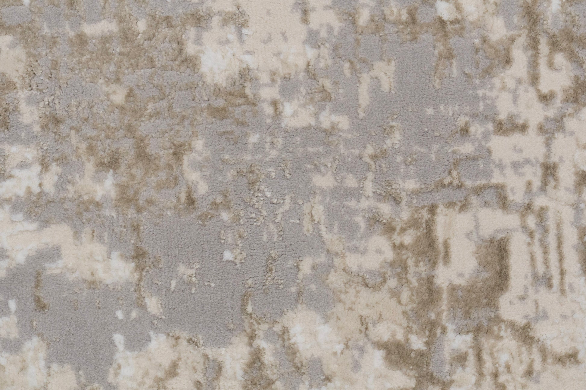 Azure Modern Ivory/Beige/Grey Abstract Medium Pile Rug