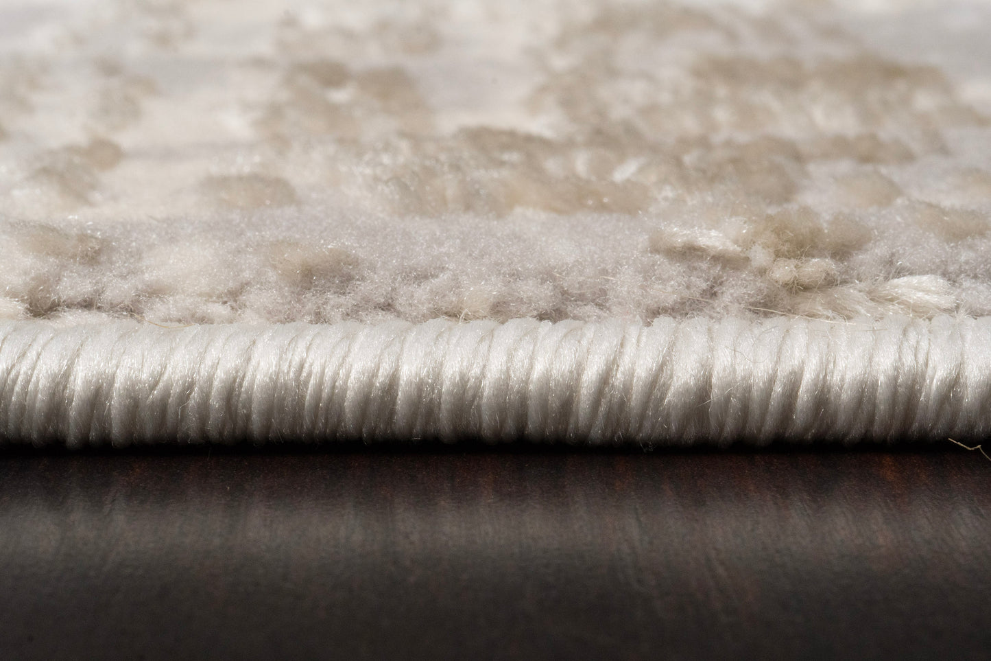 Azure Modern Ivory/Beige/Grey Abstract Medium Pile Rug