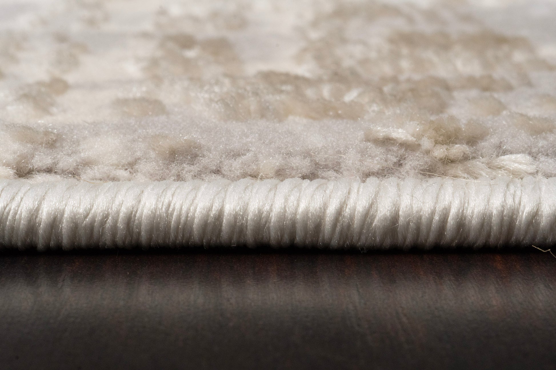 Azure Modern Ivory/Beige/Grey Abstract Medium Pile Rug