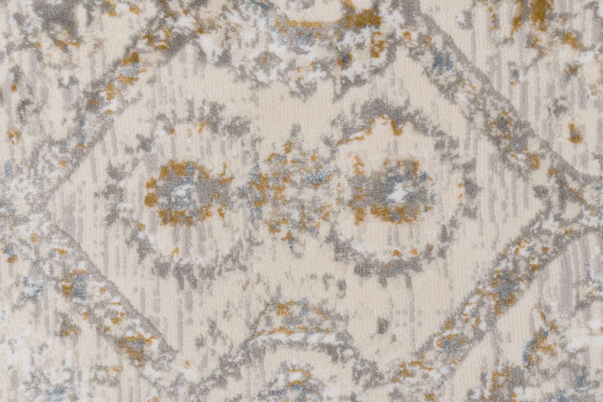 Azure Transitional Ivory/Beige/Grey Southwestern Medium Pile Rug