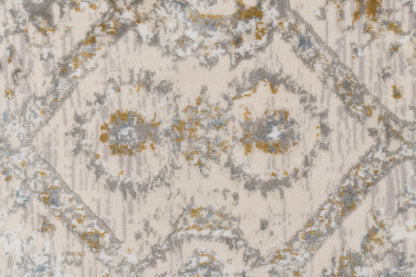 Azure Transitional Ivory/Beige/Grey Southwestern Medium Pile Rug