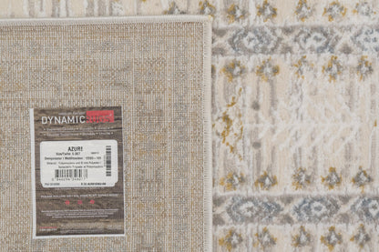 Azure Transitional Ivory/Beige/Grey Southwestern Medium Pile Rug