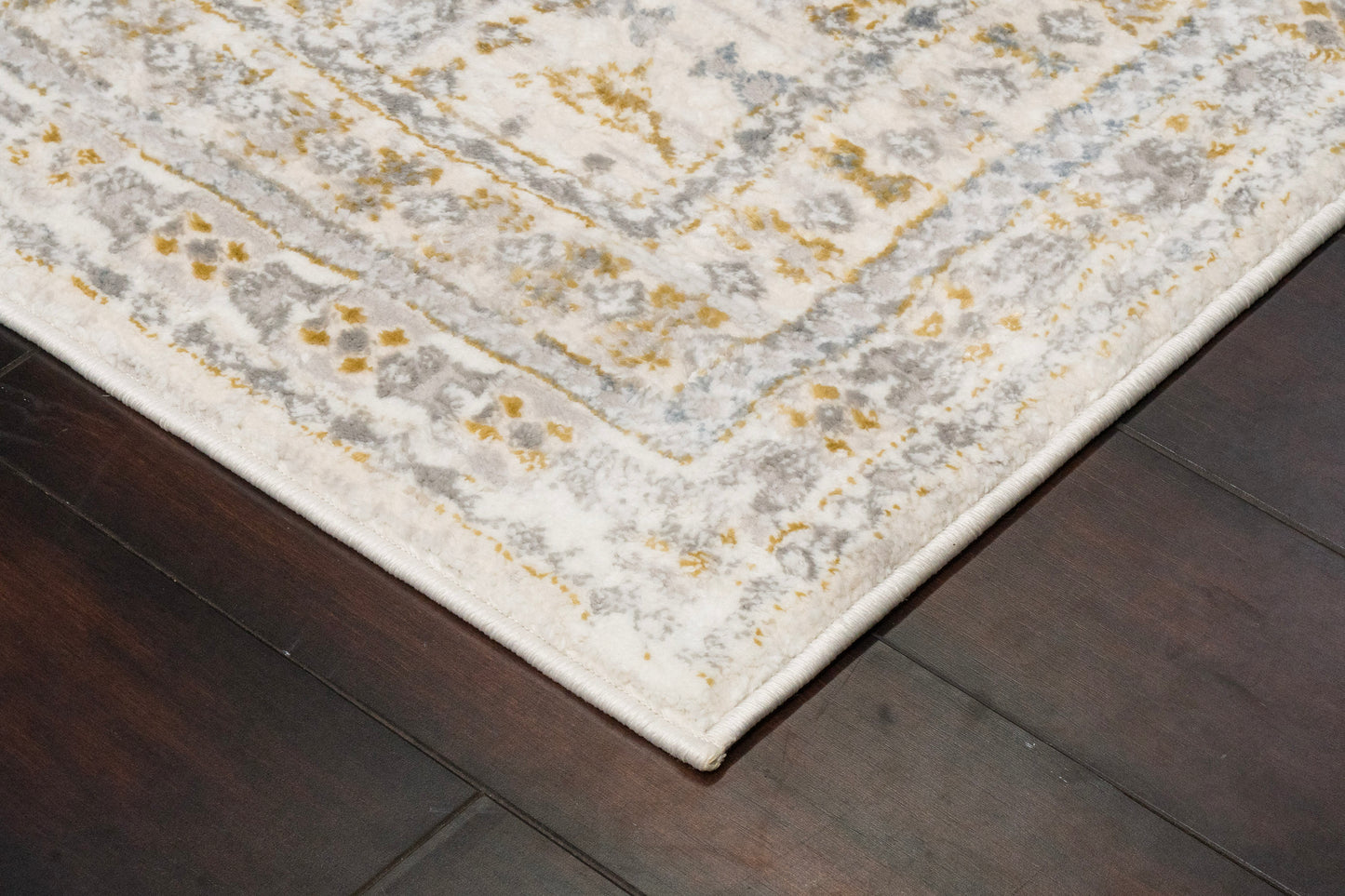 Azure Transitional Ivory/Beige/Grey Southwestern Medium Pile Rug