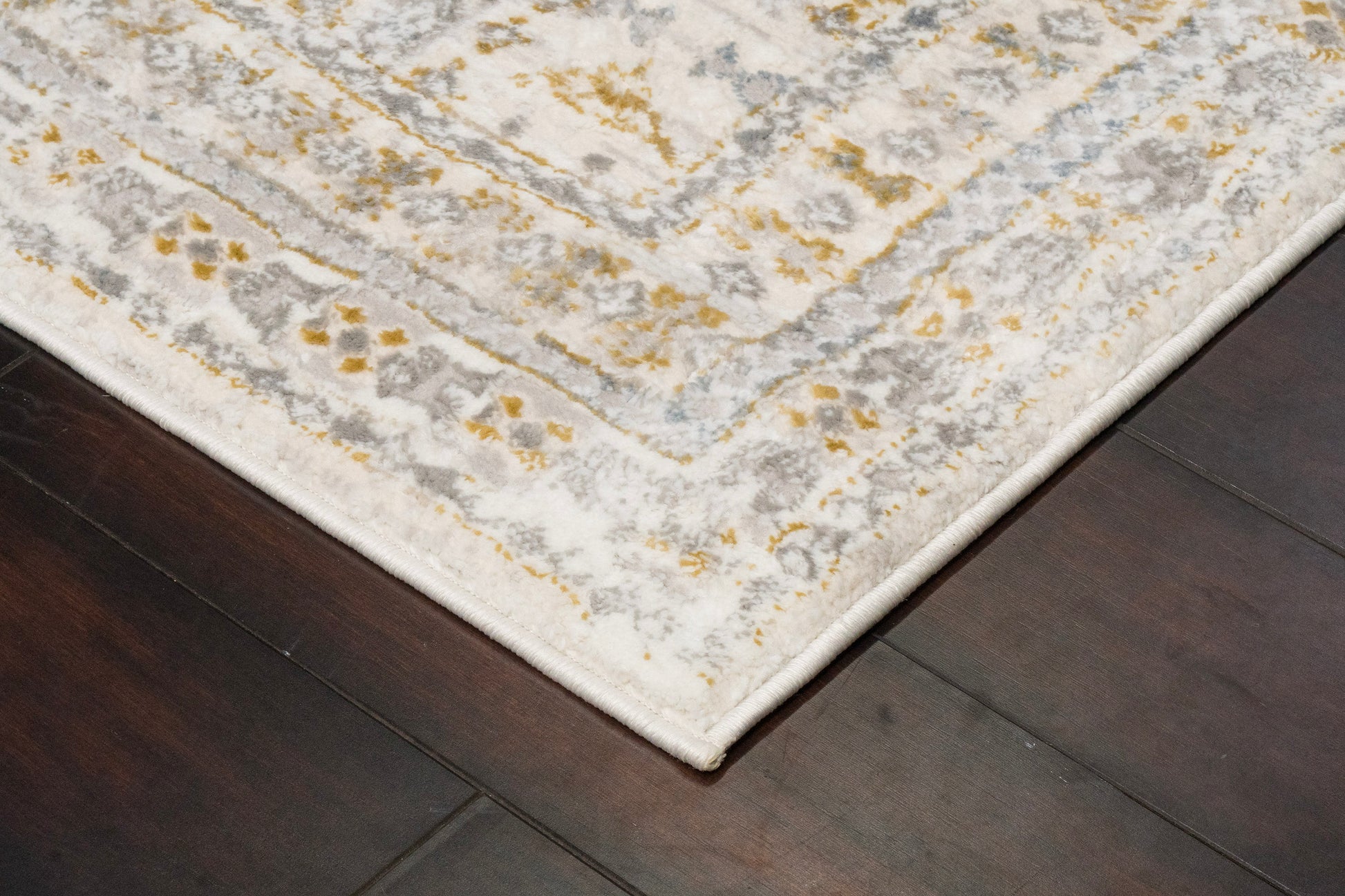 Azure Transitional Ivory/Beige/Grey Southwestern Medium Pile Rug