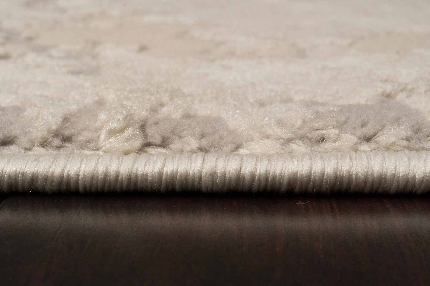 Azure Modern Ivory/Beige/Grey Abstract Medium Pile Rug
