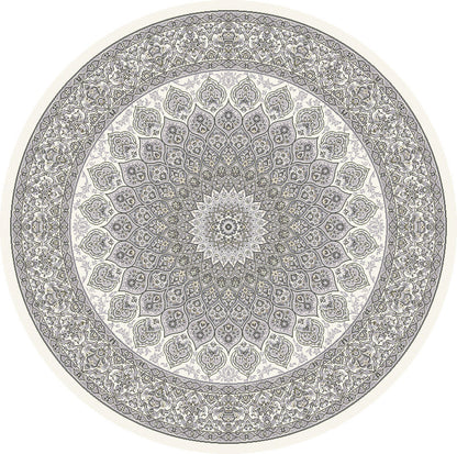 ANCIENT GARDEN 57090 Cream/Grey